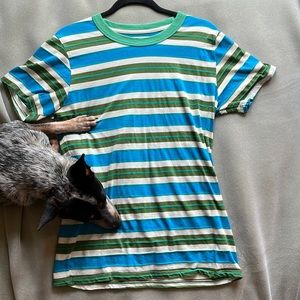Big Bud Press 70s stripe tee shirt small
